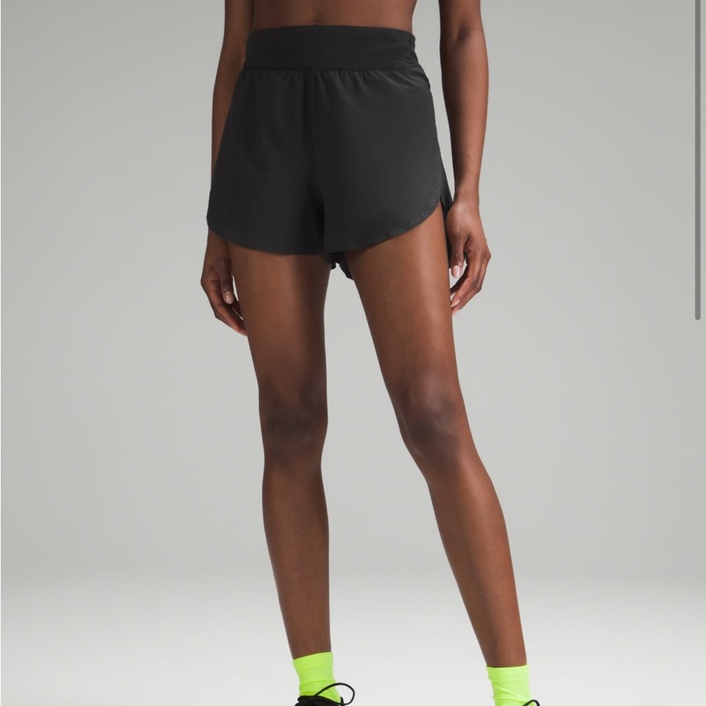Lululemon fast and free reflective classic fit high rise short- 3in inseam